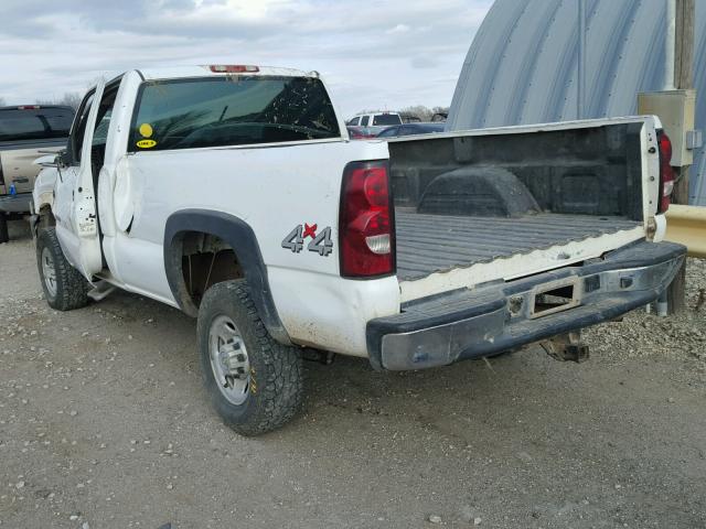 1GCHK24U16E171387 - 2006 CHEVROLET SILVERADO WHITE photo 3