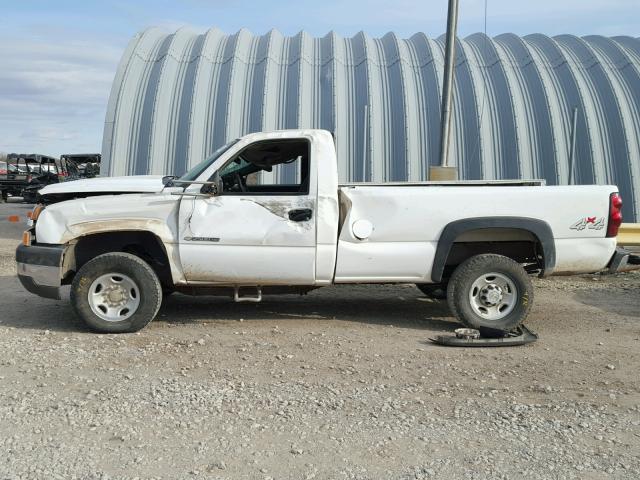 1GCHK24U16E171387 - 2006 CHEVROLET SILVERADO WHITE photo 9