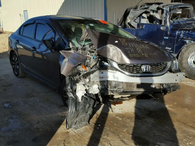19XFB2F87EE040278 - 2014 HONDA CIVIC EX 灰色 照片 1
