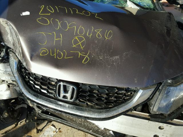 19XFB2F87EE040278 - 2014 HONDA CIVIC EX 灰色 照片 7