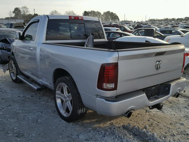 3C6JR6CTXEG151019 - 2014 RAM 1500 SPORT SILVER photo 3