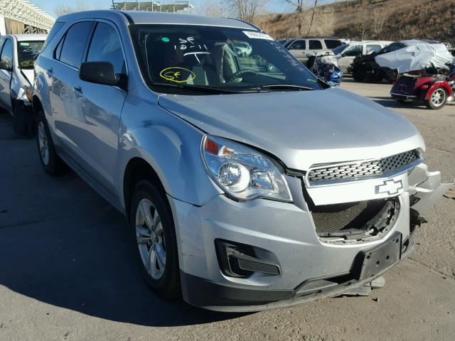 2GNFLEEKXE6180456 - 2014 CHEVROLET EQUINOX LS SILVER photo 1