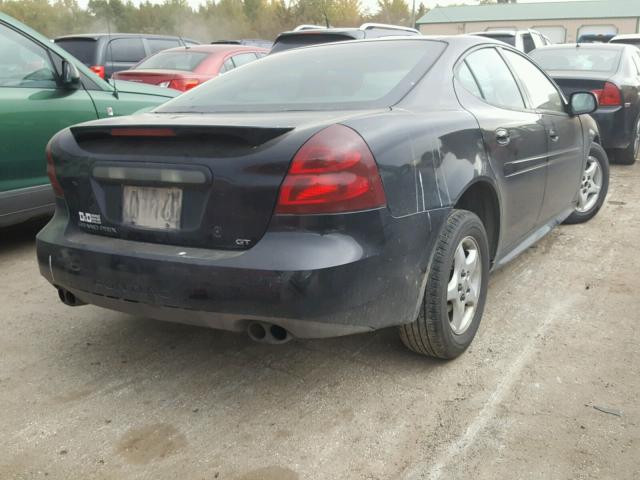 2G2WS522941109829 - 2004 PONTIAC GRAND PRIX Սև լուսանկար 4