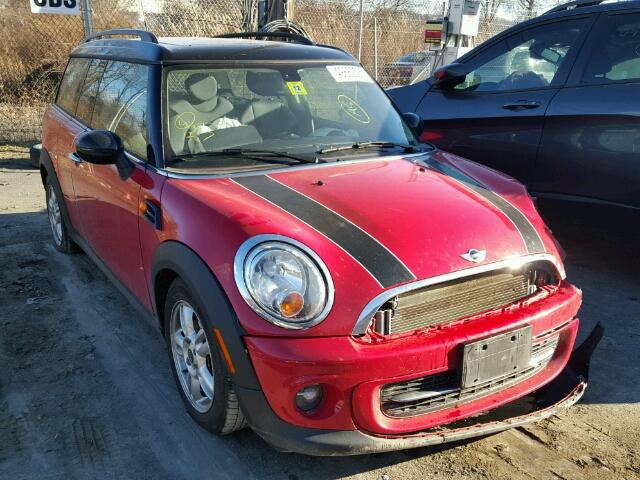 WMWZF3C59ET492173 - 2014 MINI COOPER CLU RED photo 1