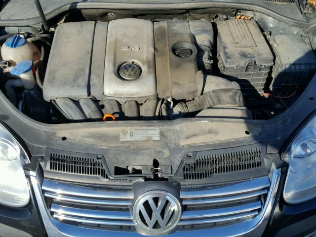 3VWJZ71K39M151098 - 2009 VOLKSWAGEN JETTA S BLACK photo 7