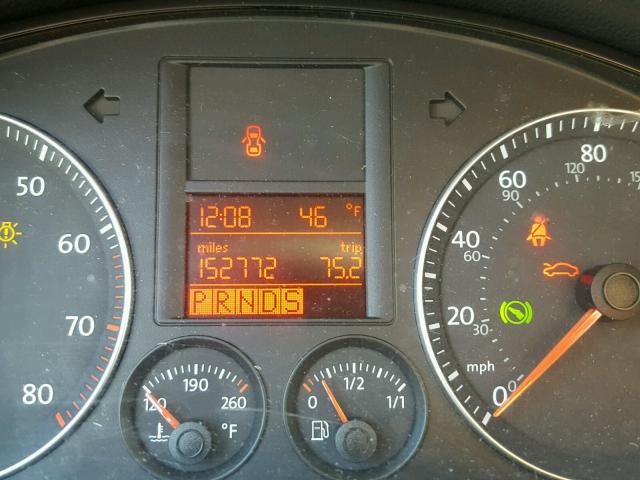 3VWJZ71K39M151098 - 2009 VOLKSWAGEN JETTA S Qara foto 8