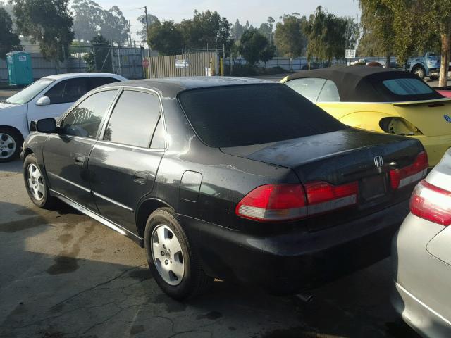 1HGCG16591A017717 - 2001 HONDA ACCORD EX BLACK photo 3