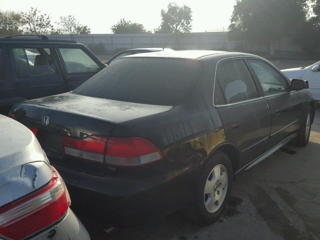 1HGCG16591A017717 - 2001 HONDA ACCORD EX BLACK photo 4