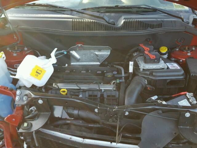 1C4NJCBAXHD156903 - 2017 JEEP COMPASS SP RED photo 7