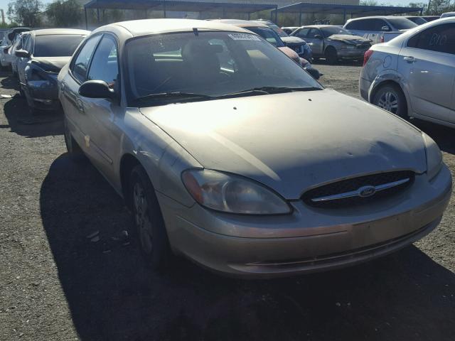 1FAFP52U61G108379 - 2001 FORD TAURUS LX TAN photo 1