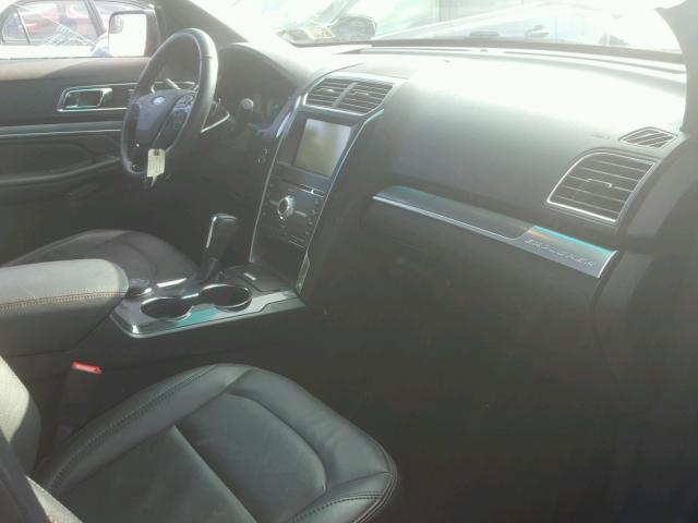 1FM5K8GT6GGC97951 - 2016 FORD EXPLORER S BLACK photo 5