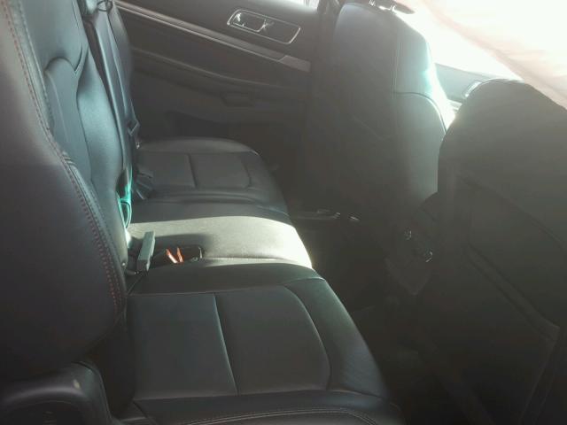 1FM5K8GT6GGC97951 - 2016 FORD EXPLORER S BLACK photo 6