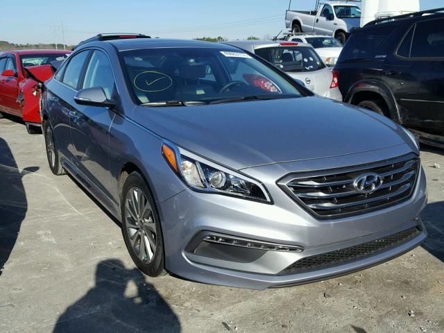 5NPE34AF0HH514033 - 2017 HYUNDAI SONATA SPO SILVER photo 1