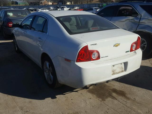 1G1ZA5EUXBF343842 - 2011 CHEVROLET MALIBU LS WHITE photo 3