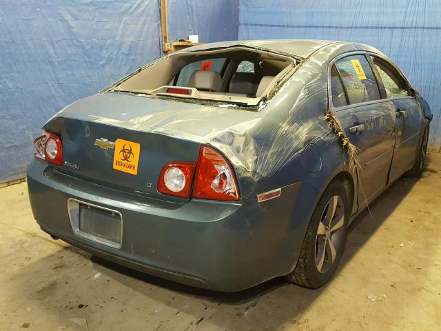 1G1ZJ57B19F127206 - 2009 CHEVROLET MALIBU 2LT TEAL photo 4