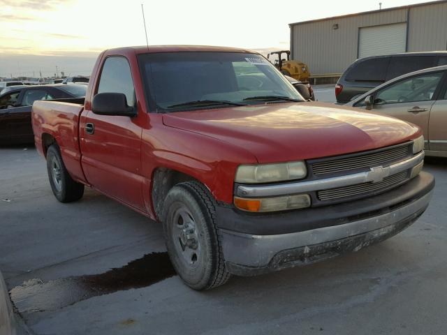 1GCEC14W62Z290292 - 2002 CHEVROLET SILVERADO WHITE photo 1