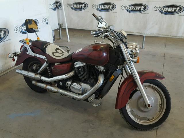 1HFSC43012A201427 - 2002 HONDA VT1100 C2 MAROON photo 9