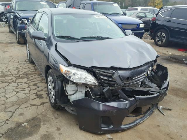 2T1BU4EE6DC965515 - 2013 TOYOTA COROLLA BA GRAY photo 1