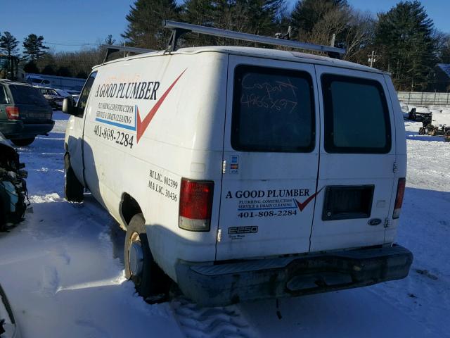 1FTNE24L34HA33556 - 2004 FORD ECONOLINE WHITE photo 3