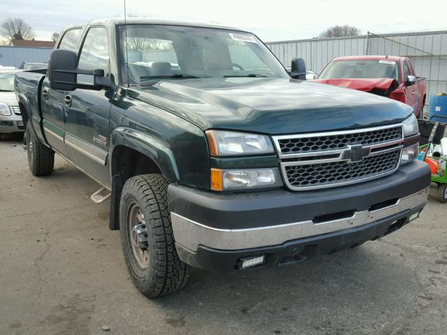 1GCHK23255F812016 - 2005 CHEVROLET SILVERADO GREEN photo 1