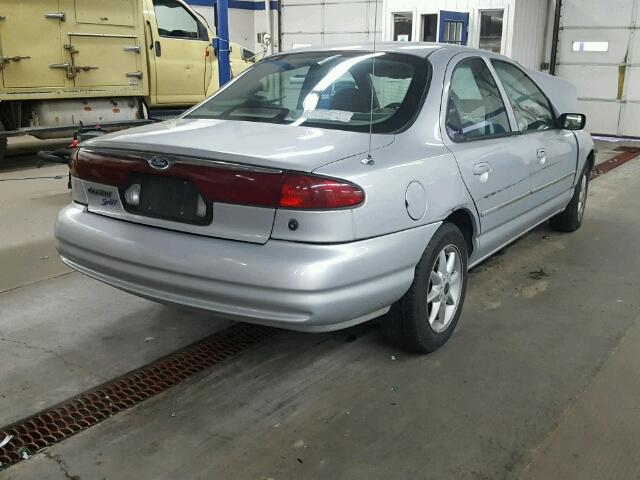 1FALP6538WK114006 - 1998 FORD CONTOUR BA GRAY photo 4