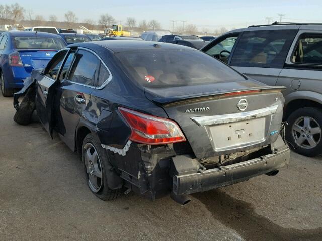 1N4AL3AP3DC122743 - 2013 NISSAN ALTIMA 2.5 BLACK photo 3