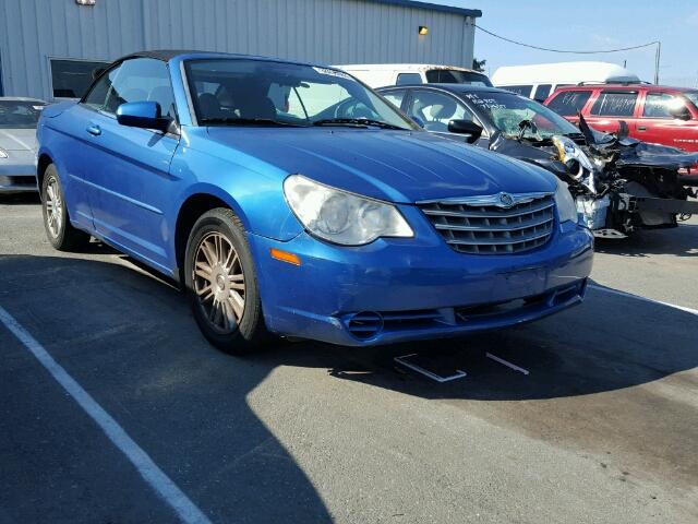 1C3LC55R98N247691 - 2008 CHRYSLER SEBRING TO BLUE photo 1