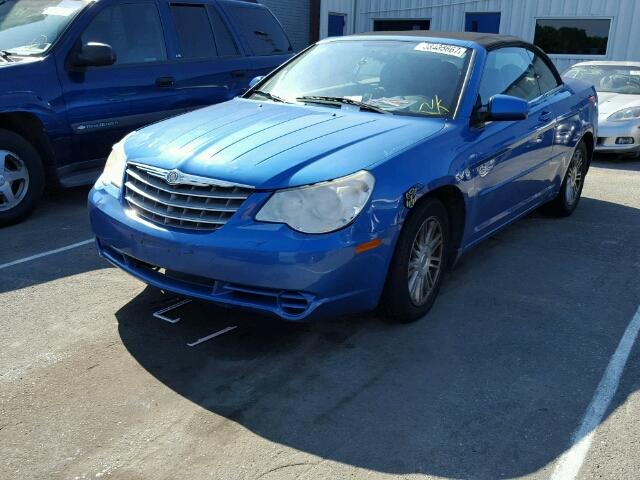 1C3LC55R98N247691 - 2008 CHRYSLER SEBRING TO BLUE photo 2