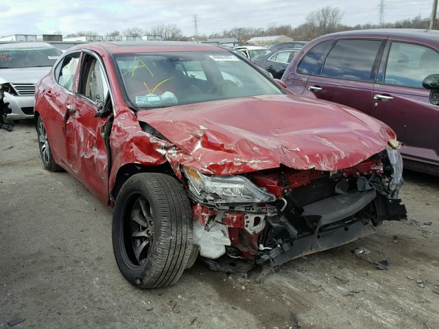 19UUB1F58HA005930 - 2017 ACURA TLX TECH RED photo 1