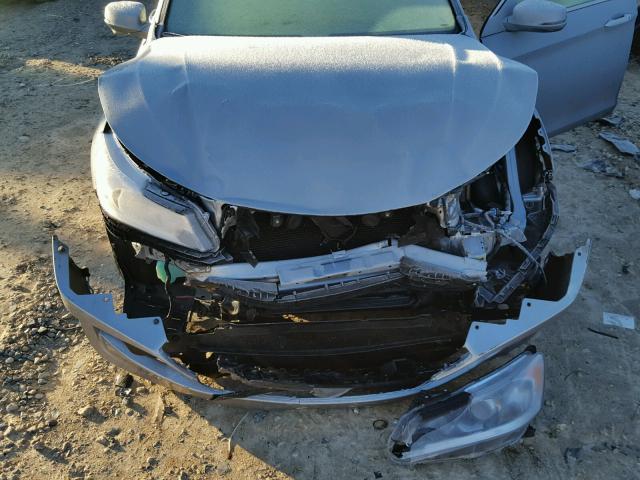 1HGCR2F70HA008514 - 2017 HONDA ACCORD EX SILVER photo 7