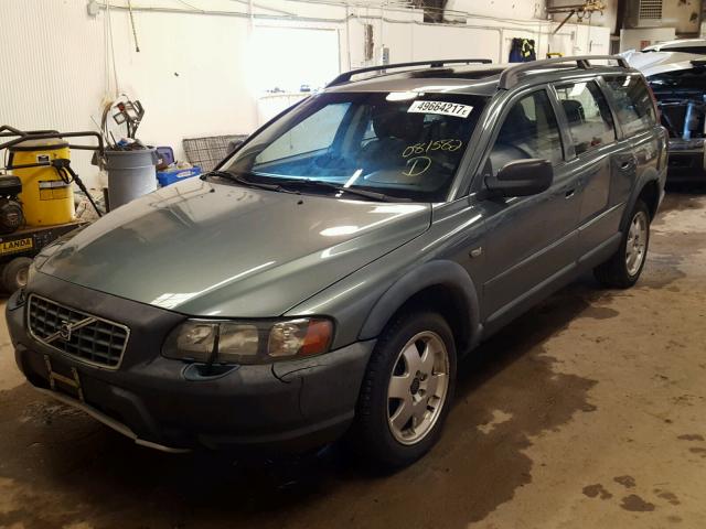 YV1SZ58D821081582 - 2002 VOLVO V70 XC BLUE photo 2