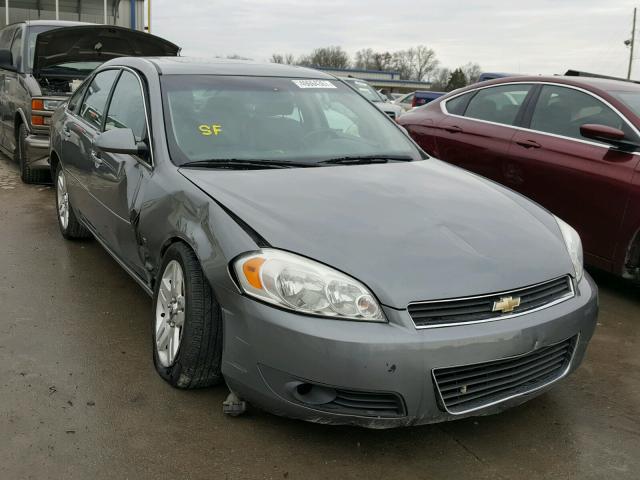 2G1WC583989194342 - 2008 CHEVROLET IMPALA LT GRAY photo 1