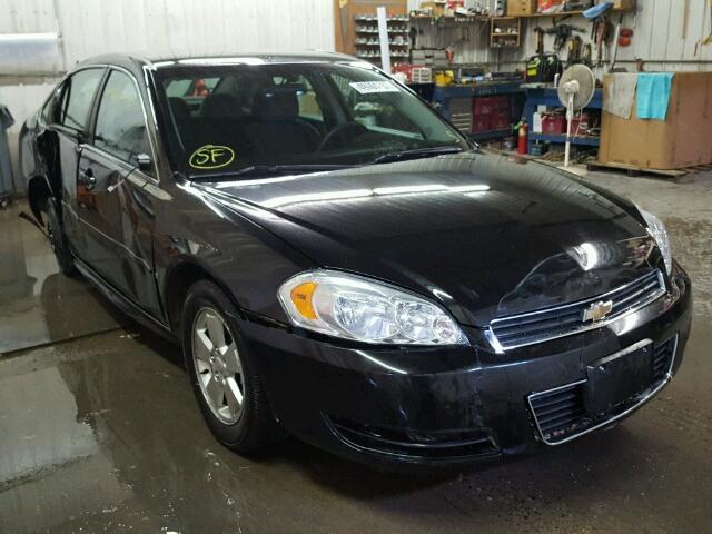 2G1WT57K791271444 - 2009 CHEVROLET IMPALA 1LT BLACK photo 1