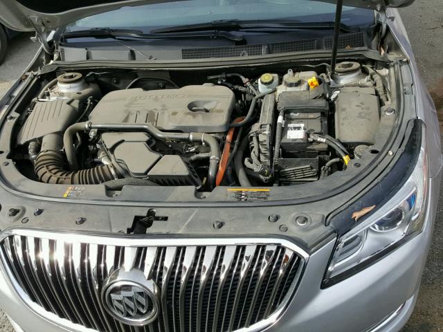 1G4GA5GR6EF154077 - 2014 BUICK LACROSSE SILVER photo 7