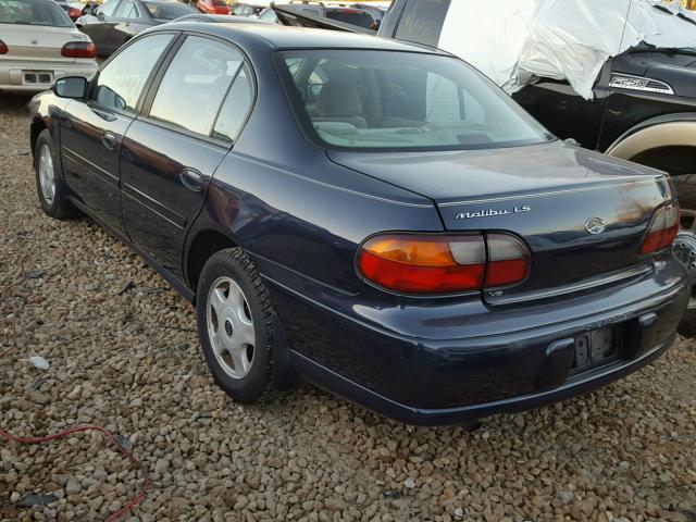 1G1NE52J016206761 - 2001 CHEVROLET MALIBU LS BLUE photo 3