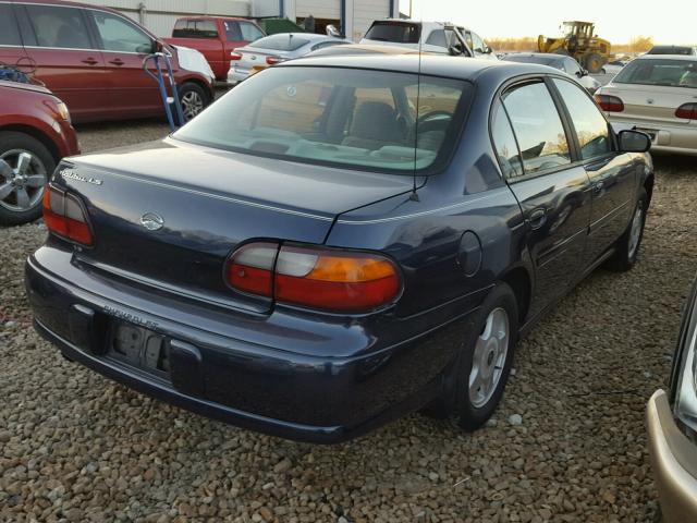 1G1NE52J016206761 - 2001 CHEVROLET MALIBU LS 蓝色 照片 4