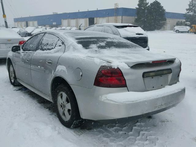 2G2WP552661266766 - 2006 PONTIAC GRAND PRIX SILVER photo 3