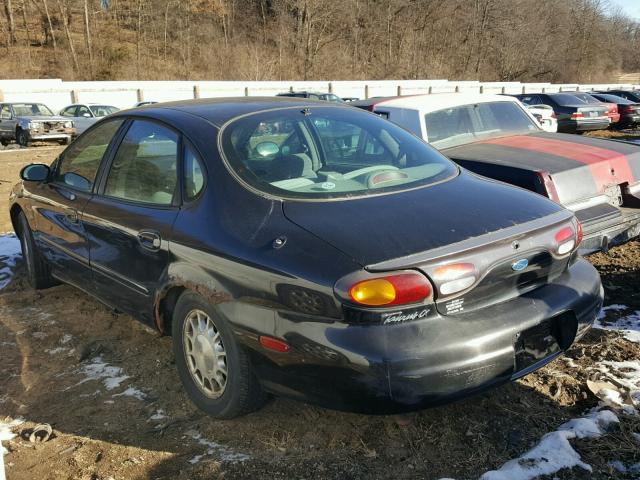 1FALP53S7VG228181 - 1997 FORD TAURUS LX BLACK photo 3