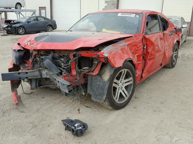 2B3LA53H86H489150 - 2006 DODGE CHARGER R/ RED photo 2