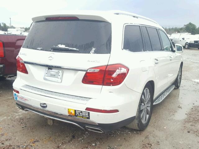 4JGDF6EE3FA471310 - 2015 MERCEDES-BENZ GL 450 4MA WHITE photo 4