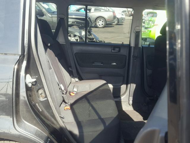 JTLKT334664057597 - 2006 TOYOTA SCION XB გრაფიტი ფოტო 6