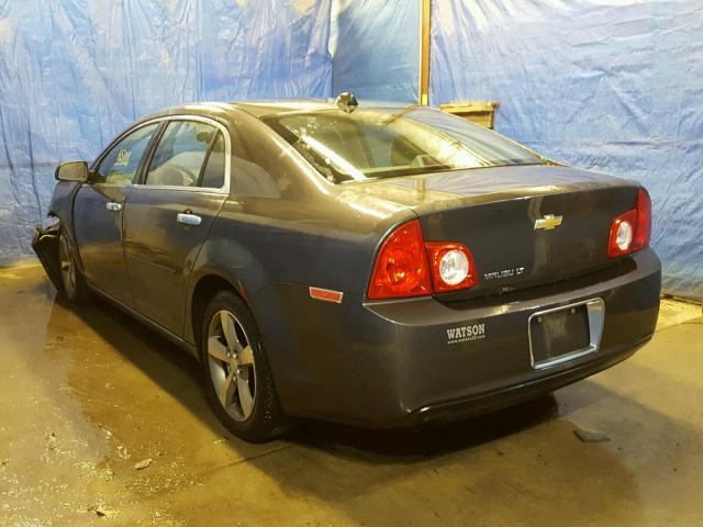 1G1ZC5E09CF358213 - 2012 CHEVROLET MALIBU 1LT GRAY photo 3