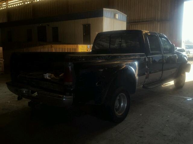 1FTWW33SXXEE85770 - 1999 FORD F350 SUPER BLACK photo 4