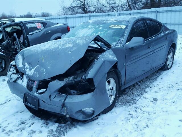 2G2WP552081193591 - 2008 PONTIAC GRAND PRIX GRAY photo 2