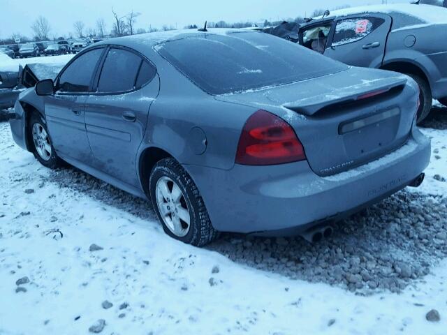 2G2WP552081193591 - 2008 PONTIAC GRAND PRIX GRAY photo 3