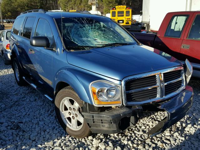 1D8HB48286F158068 - 2006 DODGE DURANGO SL BLUE photo 1