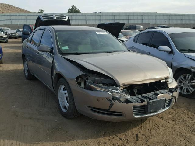 2G1WB58K479358816 - 2007 CHEVROLET IMPALA LS GOLD photo 1