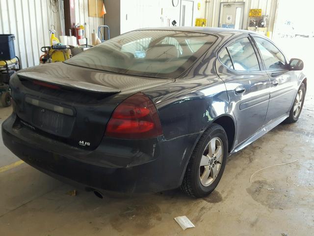 2G2WP522651220504 - 2005 PONTIAC GRAND PRIX BLACK photo 4