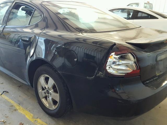 2G2WP522651220504 - 2005 PONTIAC GRAND PRIX BLACK photo 9