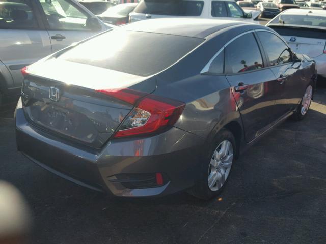 2HGFC2F58GH576541 - 2016 HONDA CIVIC LX GRAY photo 4